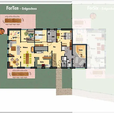 Reethaus Mertinat -7 Sz- Seeblick * Insel Poel
